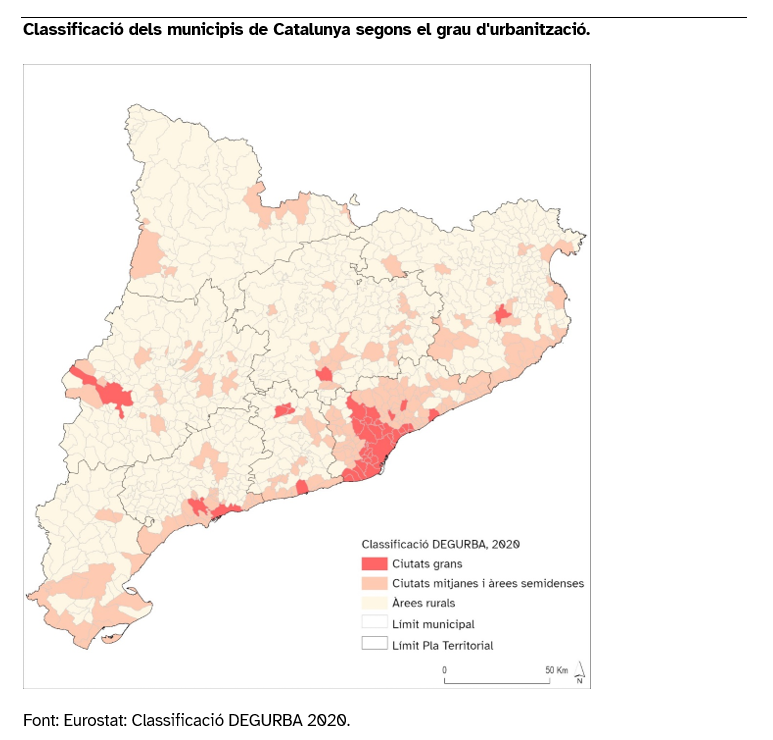 Classificació dels municipis segons el grau de satisfacció